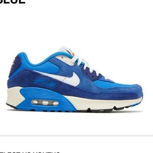 Nike Toddler AIR MAX 90 SE GS 'SIGNAL BLUE'